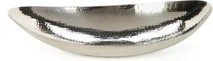 Hosley 5.75 Inch Diameter Silver Finish Metal Bowl, Ideal for Potpourri, LED Candles, Weddings, Special Events, Center Pieces, Craft. Use Decor to Coordinate O3
