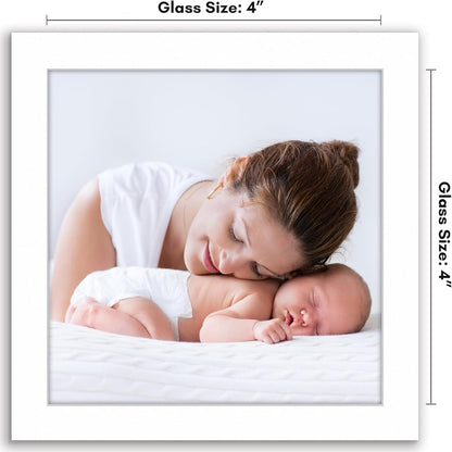 Americanflat 24x36 Poster Frame with Polished Plexiglass - Streamline Collection - Thin Border Picture Frame for Wall Display - Hanging Hardware Included - Black - Colors C