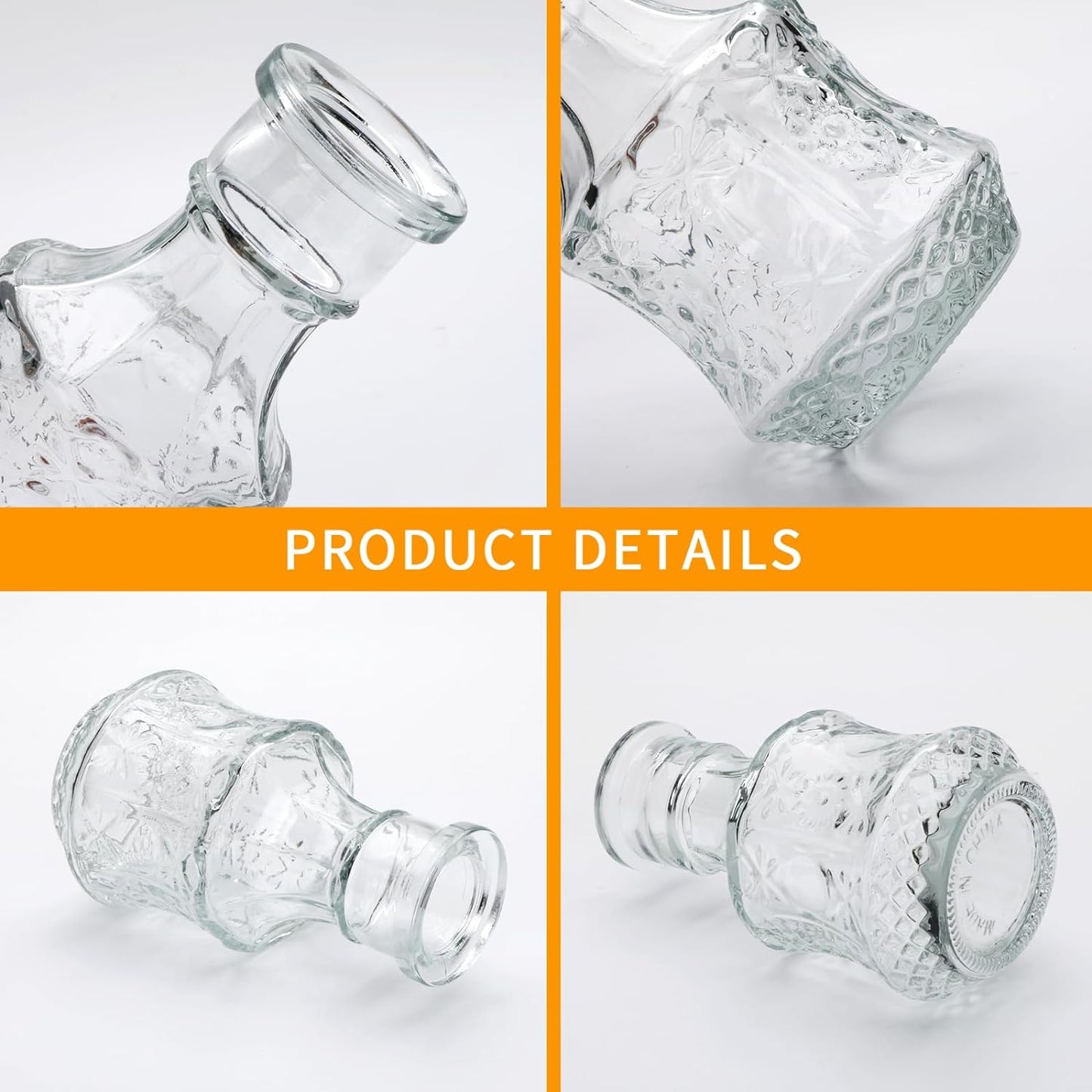 Glass Bud Vase Set of 32 pcs,Bud Vases in Bulk,Small Vases for Centerpieces, Mini Flower Vase Bulk for Rustic Wedding Home Table Decorations