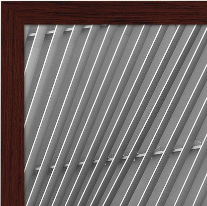 Americanflat 24x36 Poster Frame with Polished Plexiglass - Streamline Collection - Thin Border Picture Frame for Wall Display - Hanging Hardware Included - Black - Colors A