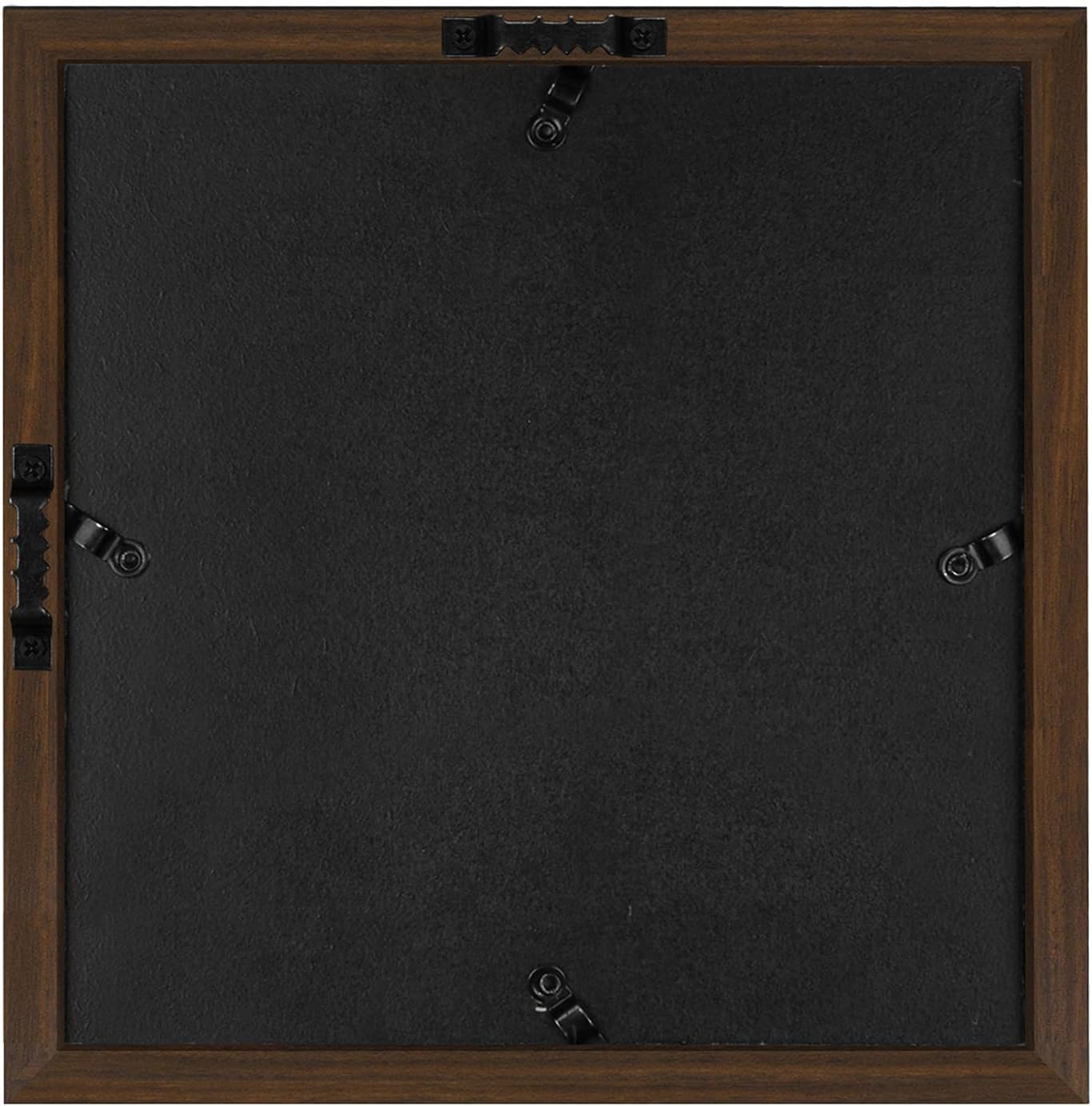 Americanflat 12x16 Shadow Box Frame with Polished Plexiglass - Silhouette Collection - Large Shadow Box Display Case for Tabletop and Wall Display - Black with Soft Felt Back