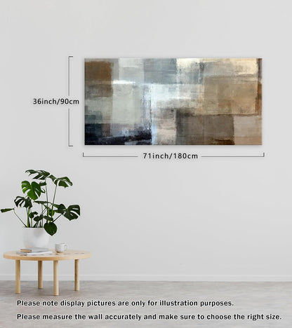 Baisuart S02250 Canvas Prints Wall Art Beach Sunset Ocean Waves Nature Pictures Stretched Canvas Wooden Framed for living Room Bedroom and Office