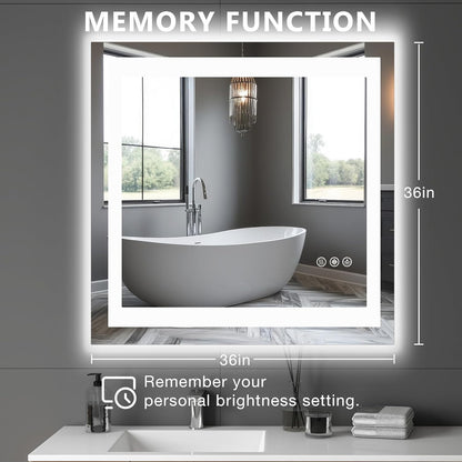 NEWBULIG 20IN Round Bathroom Wall Mirror, Modern Vanity Mirrors for Over Sink, HD Glass Decorative for Entryway, Bedroom & Living Room, Gold