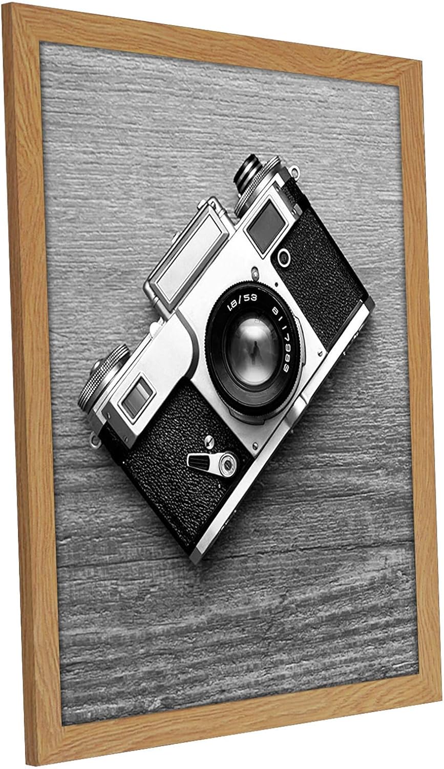 Americanflat 16x20 Picture Frame with Polished Plexiglass - Black Picture Frame - Wide Photo Frames Made of Engineered Wood for Vertical or Horizontal Wall Display - Epic Collection - Black - Colors B