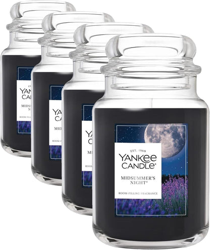 Yankee Candle Ocean Air Scented Candle, 22oz Large Jar with up to 150 Hour Burn Time, Giftable