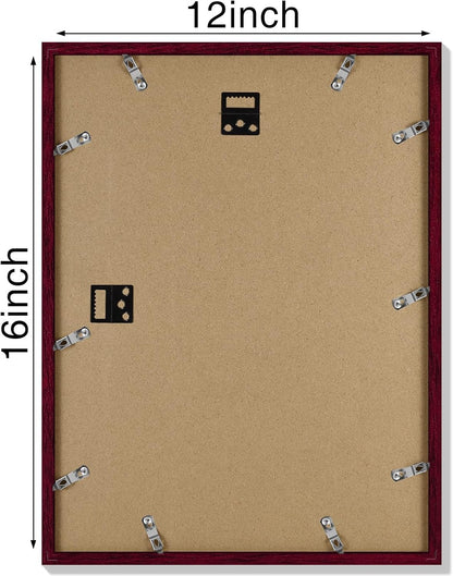 Vittanly 11x14 Picture Frame, Display Pictures 8x10 with Mat or 11x14 without Mat, Photo Frame for Wall Mounting, Black, 1 Pack - Colors B