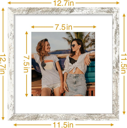 Vittanly 11x14 Picture Frame, Display Pictures 8x10 with Mat or 11x14 without Mat, Photo Frame for Wall Mounting, Black, 1 Pack - Colors B
