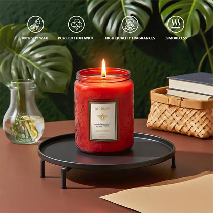 Mother’s Day Candles Gift Set for Mom, Natural Soy Wax Scented Jar Candles 6-Pack, Aromatherapy Candles for Home, 42oz 300 Hours Long Lasting, Gifts for Women