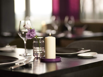 BOLSIUS 6 Ivory Pillar Candles Bulk - 3x4 Inches Candle Set - 40+ Hours Clean Burning - No Palm Oil - 0% Animal Fat - Premium European Quality - Unscented Dripless Restaurant Pillars
