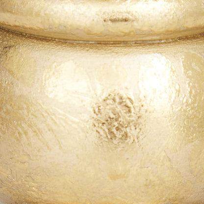 Deco 79 Mango Wood Decorative Candle Holder Distressed Turned Pillar Candle Stand, Set of 3 Candlestick Holder 6", 8", 10"H, Light Blue