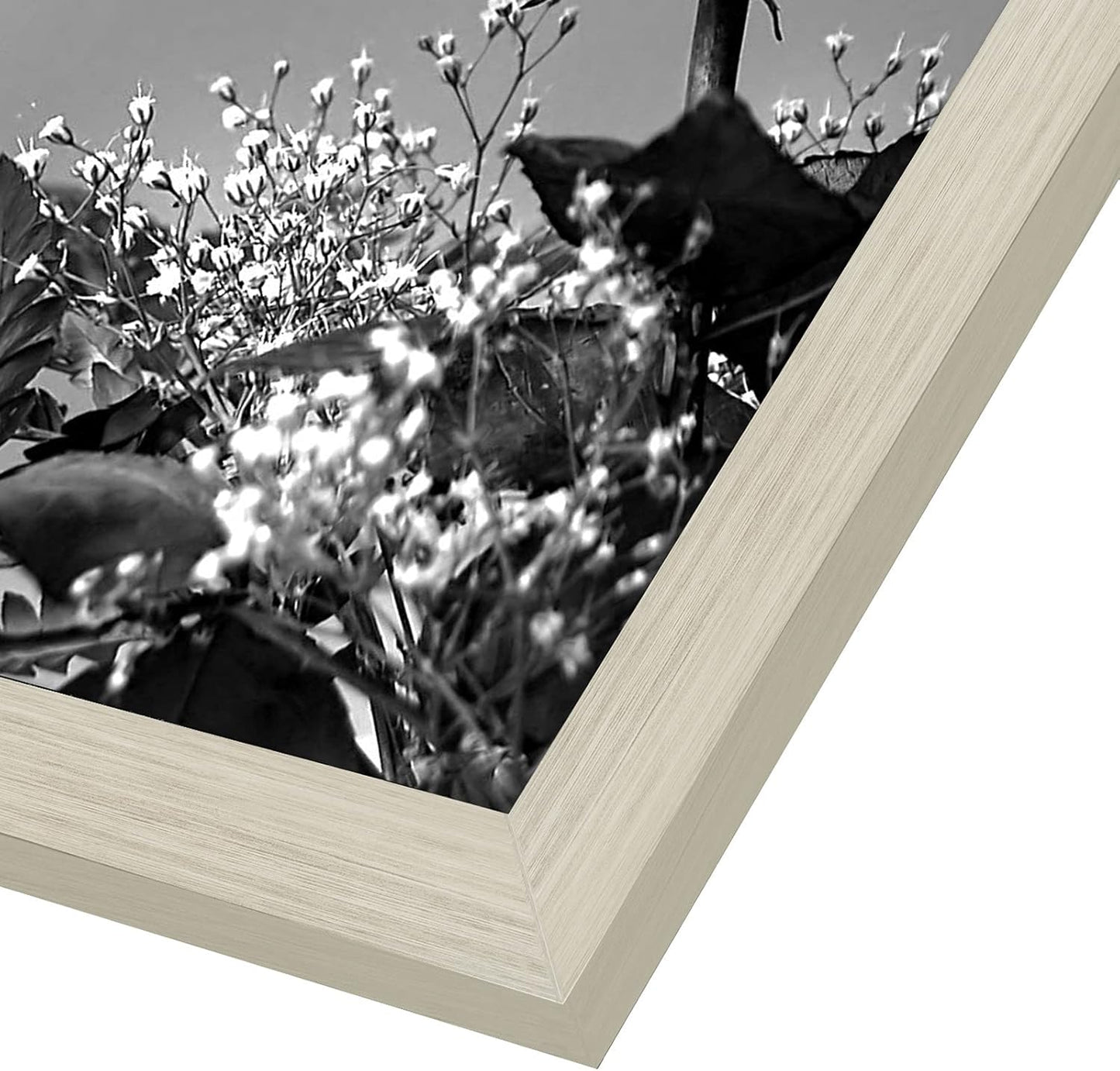 Americanflat 16x20 Picture Frame with Polished Plexiglass - Black Picture Frame - Wide Photo Frames Made of Engineered Wood for Vertical or Horizontal Wall Display - Epic Collection - Black - Colors B