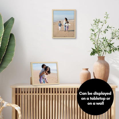 Americanflat 24x36 Poster Frame with Polished Plexiglass - Streamline Collection - Thin Border Picture Frame for Wall Display - Hanging Hardware Included - Black - Colors B
