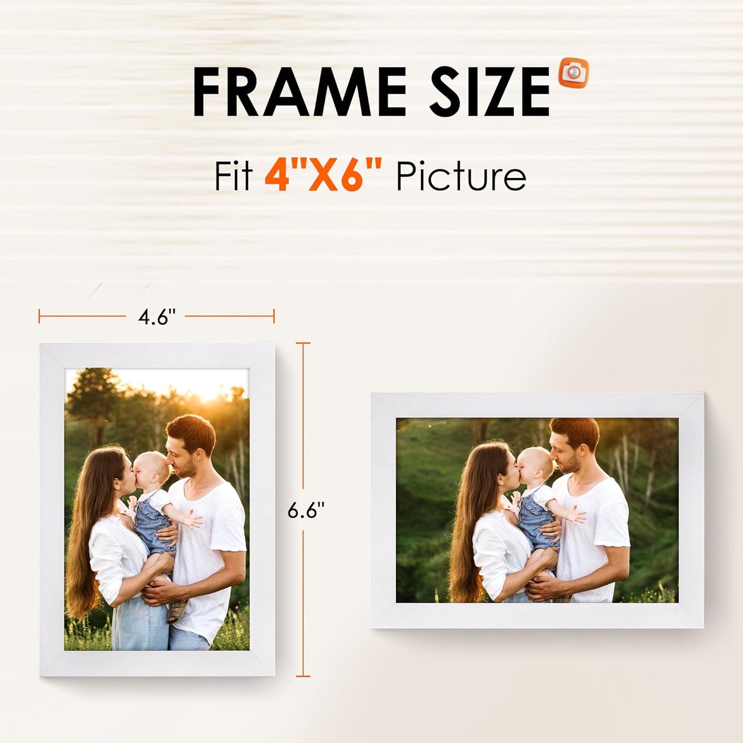FIXSMITH 10 Pack Picture Frames Collage Wall Decor for Mounting or Tabletop Display, Gallery Wall Frame Set with Two 8x10 Black Frames, Four 5x7 Frames and Four 4x6 Frames, Multi-Pack Photo Frame Set
