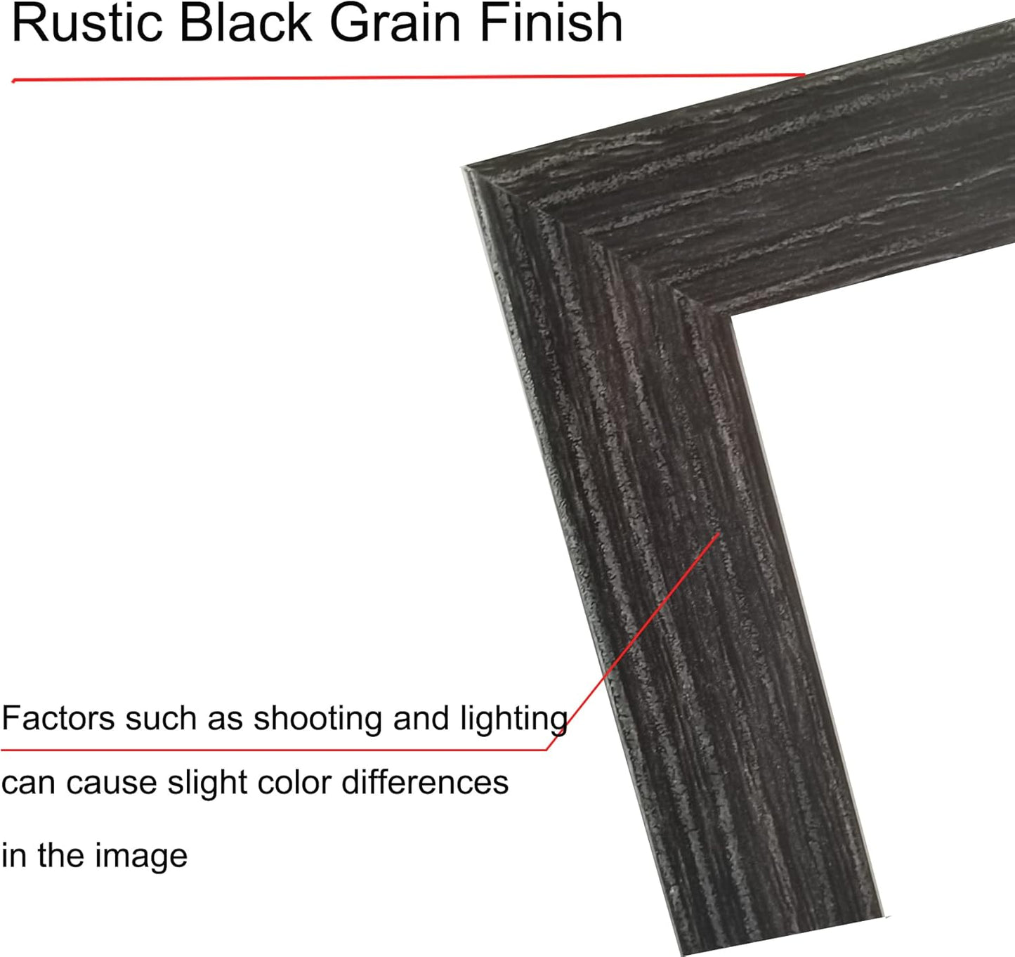 SESEAT Picture Frames Collage, Gallery Wall Frame Set with 11x14 8x10 5x7 4x6 Frames in 3 Different Finishes, Set of 10