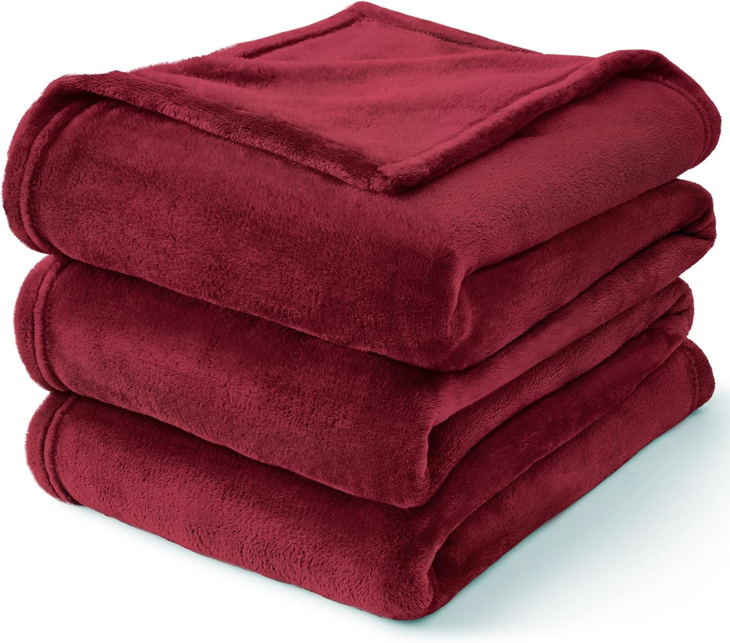 BEDELITE Fleece Blanket Black Throw Blankets for Couch & Bed, Luxury Plush Cozy Fuzzy Blanket 50x60 inches, Super Soft Warm Lightweight Throw Blanket for Travel Camping - Colors B
