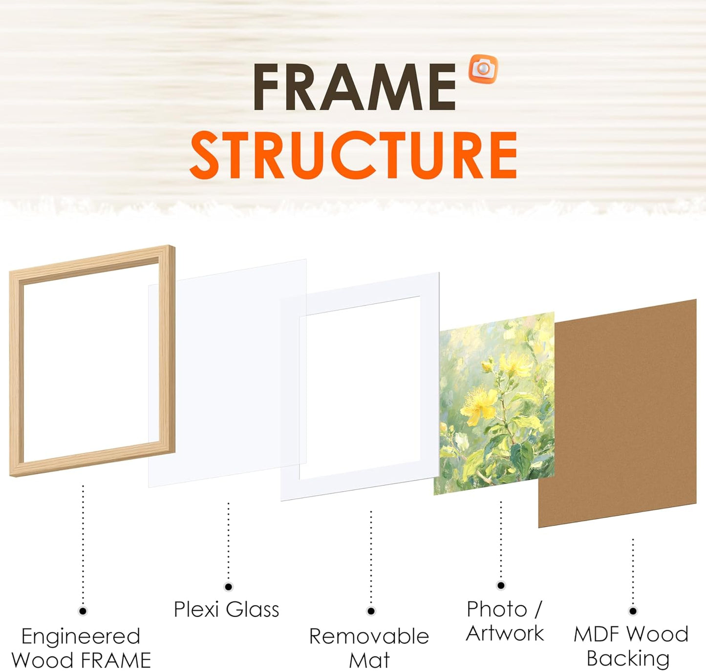FIXSMITH 10 Pack Picture Frames Collage Wall Decor for Mounting or Tabletop Display, Gallery Wall Frame Set with Two 8x10 Black Frames, Four 5x7 Frames and Four 4x6 Frames, Multi-Pack Photo Frame Set