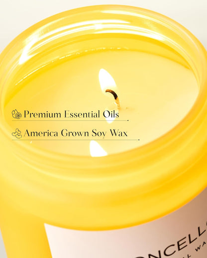 M&SENSE Eucalyptus & Mint Scented Jar Candle, Large 19.4oz Natural Soy Wax, 110-Hour Long Lasting Non-Toxic Clean Burning, Fresh Smelling Home Aromatherapy for Spa Stress Relief, Gifts for Men Women