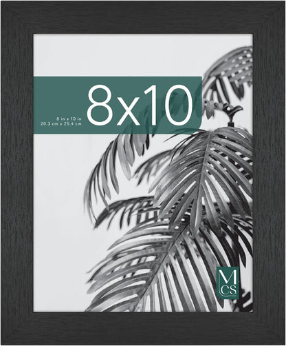 MCS Studio Gallery 16x24 Poster Frame Black Woodgrain Engineered Wood, Vertical & Horizontal Wall Hanging Large Picture Frame for Photos, Posters & Art Prints (1-Pack)