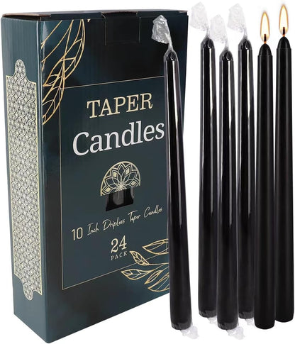 YOROXRG 40 Pack Spell Chime Candles-4 Inch Multi-Colored Taper Candles Sticks-for Home Decor Kitchen Decor Wedding Decoration-10 Colours