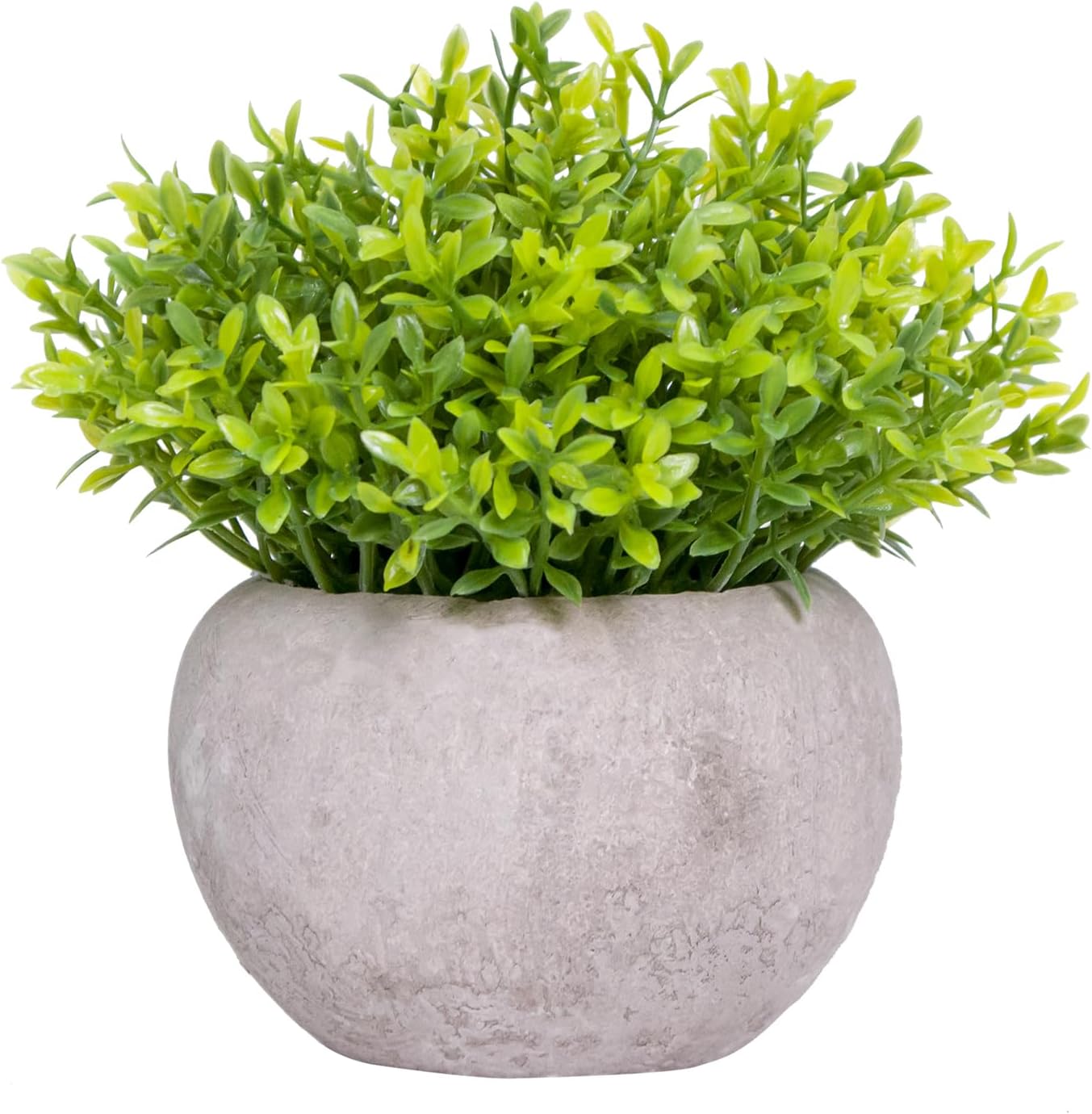 Small Fake Plants for Bathroom Shelf Decor, Mini Artificial Plants Indoor Fake Succulent Grass Desk Plant for Office Women Coffee Table Decor Fake Potted