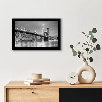 Americanflat 12x18 Poster Frame with Shatter-Resistant Glass - Signature Collection - Gallery-Style Frames Made of Engineered Wood - Photo Frame for Wall Display - Black - Colors A