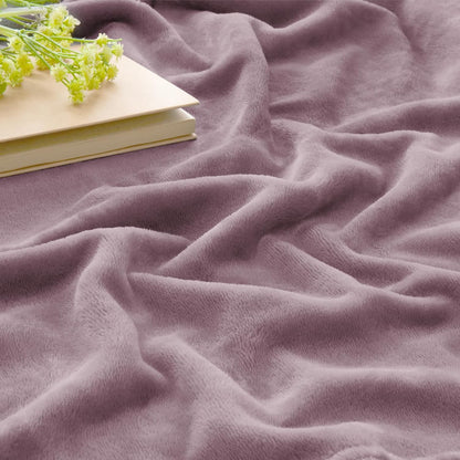 BEDELITE Fleece Blanket Black Throw Blankets for Couch & Bed, Luxury Plush Cozy Fuzzy Blanket 50x60 inches, Super Soft Warm Lightweight Throw Blanket for Travel Camping - Colors B