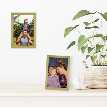 Americanflat 24x36 Poster Frame with Polished Plexiglass - Streamline Collection - Thin Border Picture Frame for Wall Display - Hanging Hardware Included - Black - Colors A