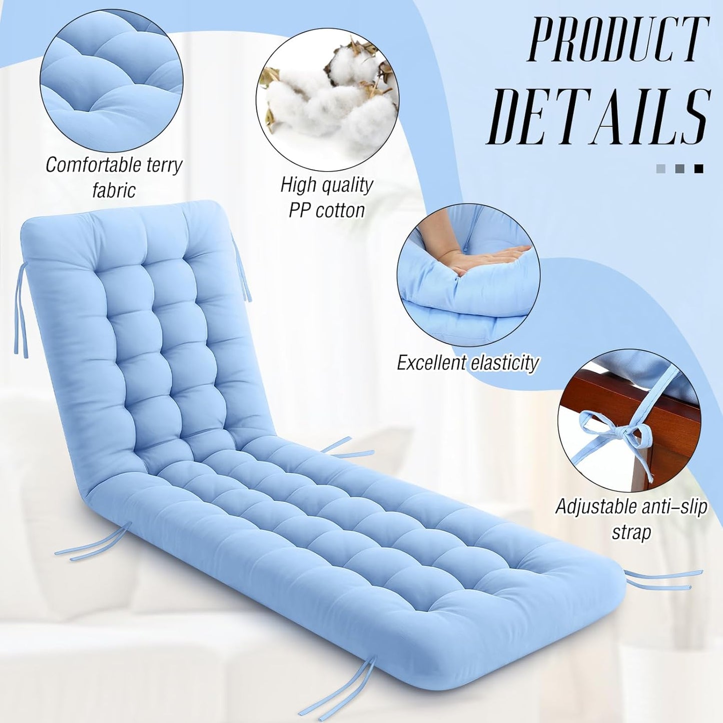 Vercraft Long Floor Cushion Large Floor Cushion with Brushed Cotton Jumbo Lounger Pillow for Outdoor Indoor Bay Window Meditation Yoga Reading Sleeping(Pink)