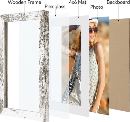 Vittanly 11x14 Picture Frame, Display Pictures 8x10 with Mat or 11x14 without Mat, Photo Frame for Wall Mounting, Black, 1 Pack - Colors B