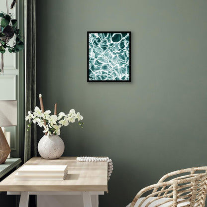 Americanflat 24x36 Poster Frame with Polished Plexiglass - Streamline Collection - Thin Border Picture Frame for Wall Display - Hanging Hardware Included - Black - Colors B