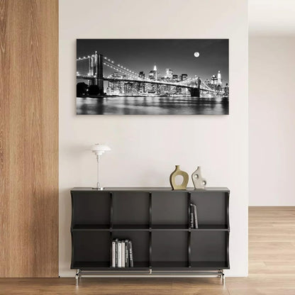 Baisuart S02250 Canvas Prints Wall Art Beach Sunset Ocean Waves Nature Pictures Stretched Canvas Wooden Framed for living Room Bedroom and Office