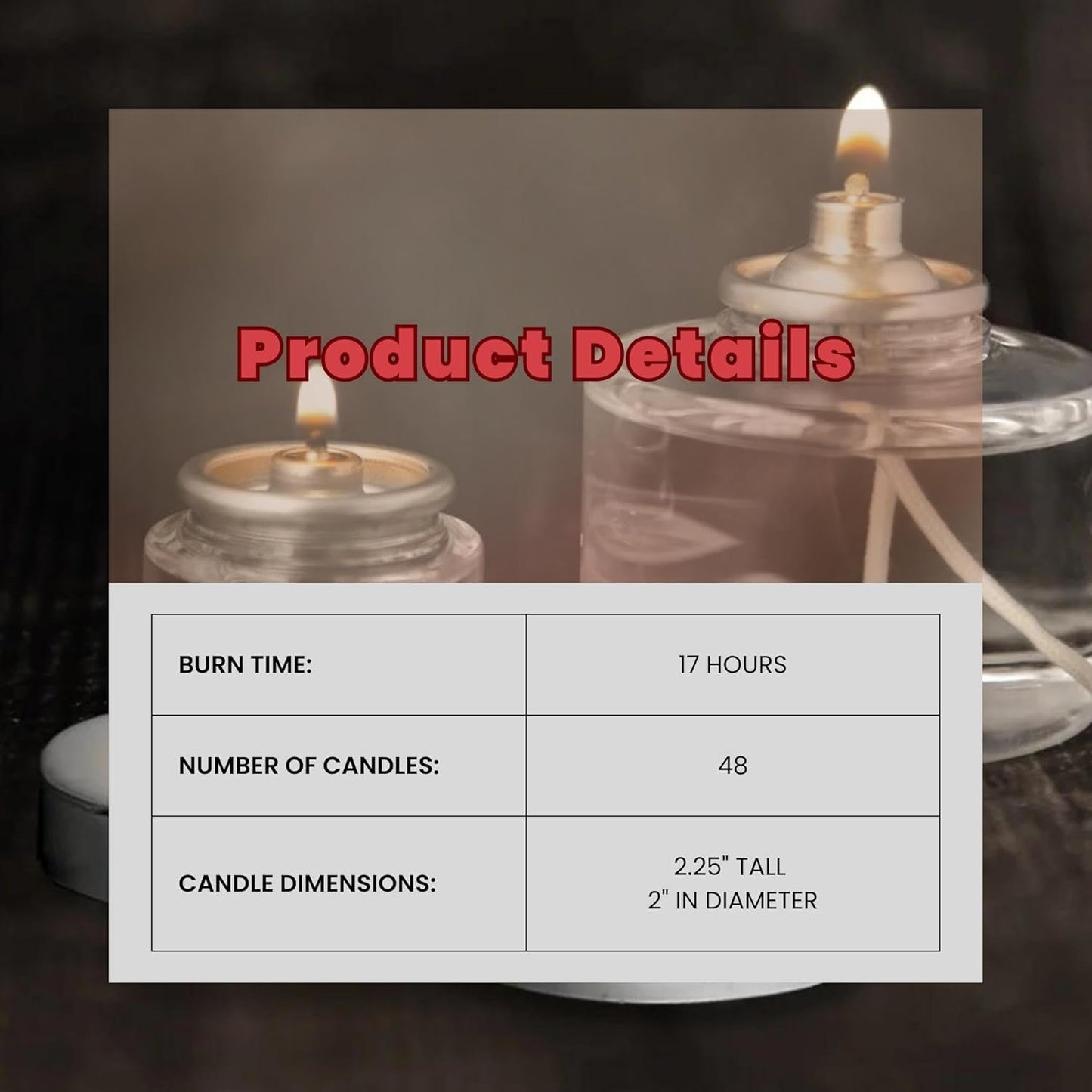 Hollowick Disposable Liquid Candles, 8 Hour, for Use in Glass Votive Tealight Lamp Holders, Restaurant Wedding Table Top Lights, Child Resistant Closures, 90 Pieces, Clear Fuel Oil HD8-90