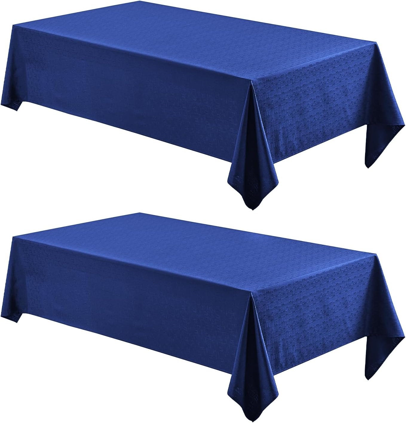 Veblandy Rectangle Tablecloth Waterproof Linen Textured Table Cloth Stain and Wrinkle Resistant Washable, Decorative Fabric Table Cover for Dining, Party and Camping (Sage Green, 52 * 70)