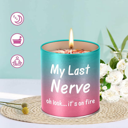 Gifts for Mom Birthday from Daughter Son, Christmas Stocking Stuffers Gifts for Mom Present Mothers Day Great ldeas Funny Unique New Mother Thanksgiving Adoptive 9oz Scented Candle