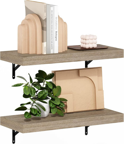 Furinno Rossi 5-Tier Wall Mount Floating Radial Corner Shelf, White
