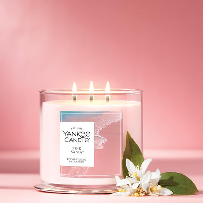 Yankee Candle Large Tumbler Scented Candle with up to 80 Hour Burn Time, Premium Plant Wax Blend for Consistent Burn, 20 oz Tumbler Candle with Room Filling Fragrance, Midsummer's Night