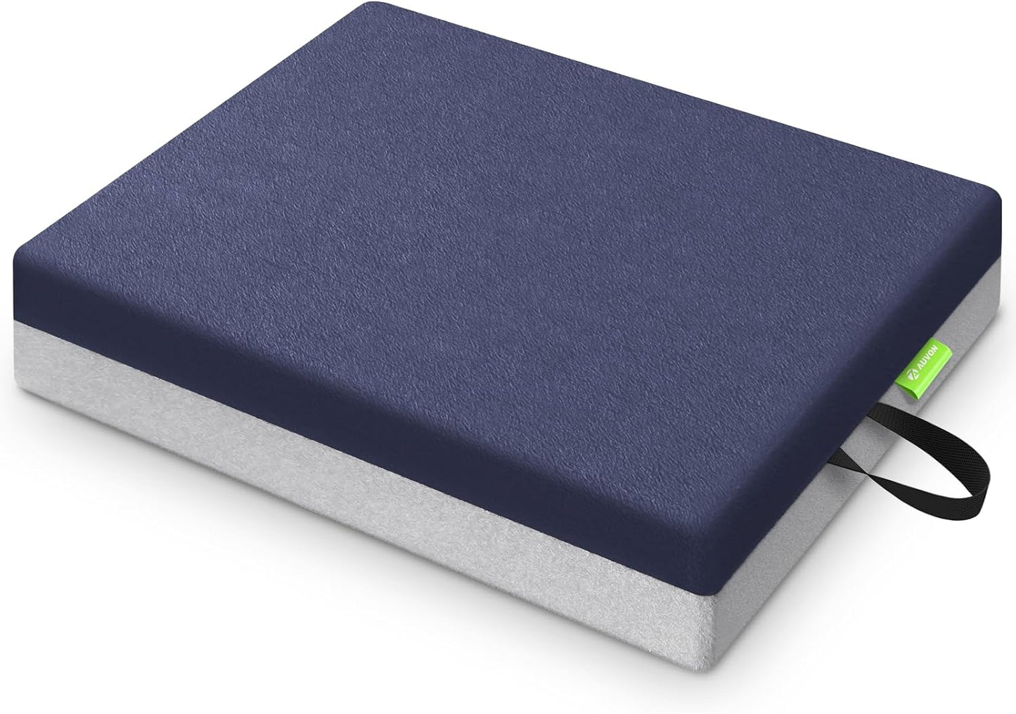 AUVON Ventilation Seat Cushion with Innovation Heat Dissipation Design, Anti-bedsore Wheelchair Cushion with Supportive Memory Foam, Waterproof & Anti-slip Cover, Improve Lower Back & Tailbone Comfort