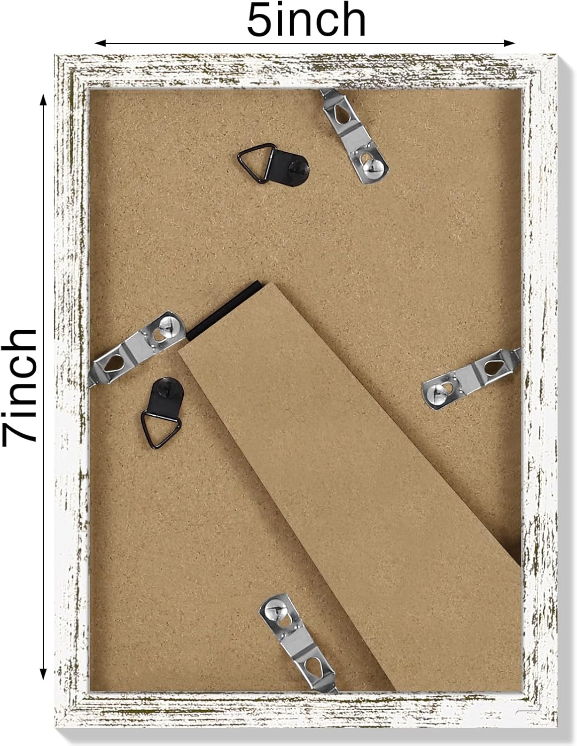 Vittanly 11x14 Picture Frame, Display Pictures 8x10 with Mat or 11x14 without Mat, Photo Frame for Wall Mounting, Black, 1 Pack - Colors B