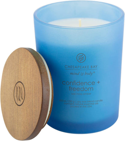 Chesapeake Bay Candle PT40886 Scented Candle Awaken + Invigorate (Lemongrass Eucalyptus) Medium Green Home Décor