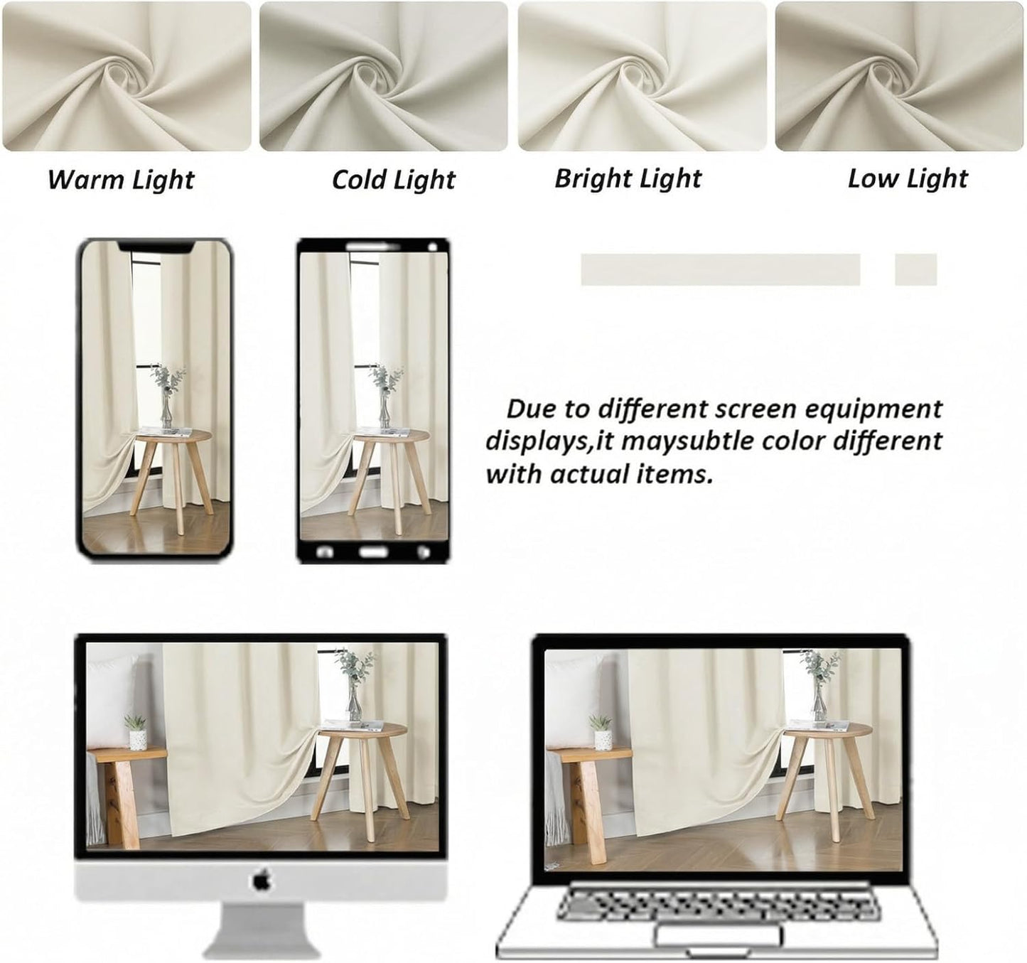 Simplebrand Ava Sage Green Blackout Curtains for Bedroom 63 Inch Length 2 Panels Set, Solid Thermal Insulated Energy Saving Rod Pocket Window Treatment Curtains Blackout Drapes, W40 x L63 Inch, Sage - Colors B