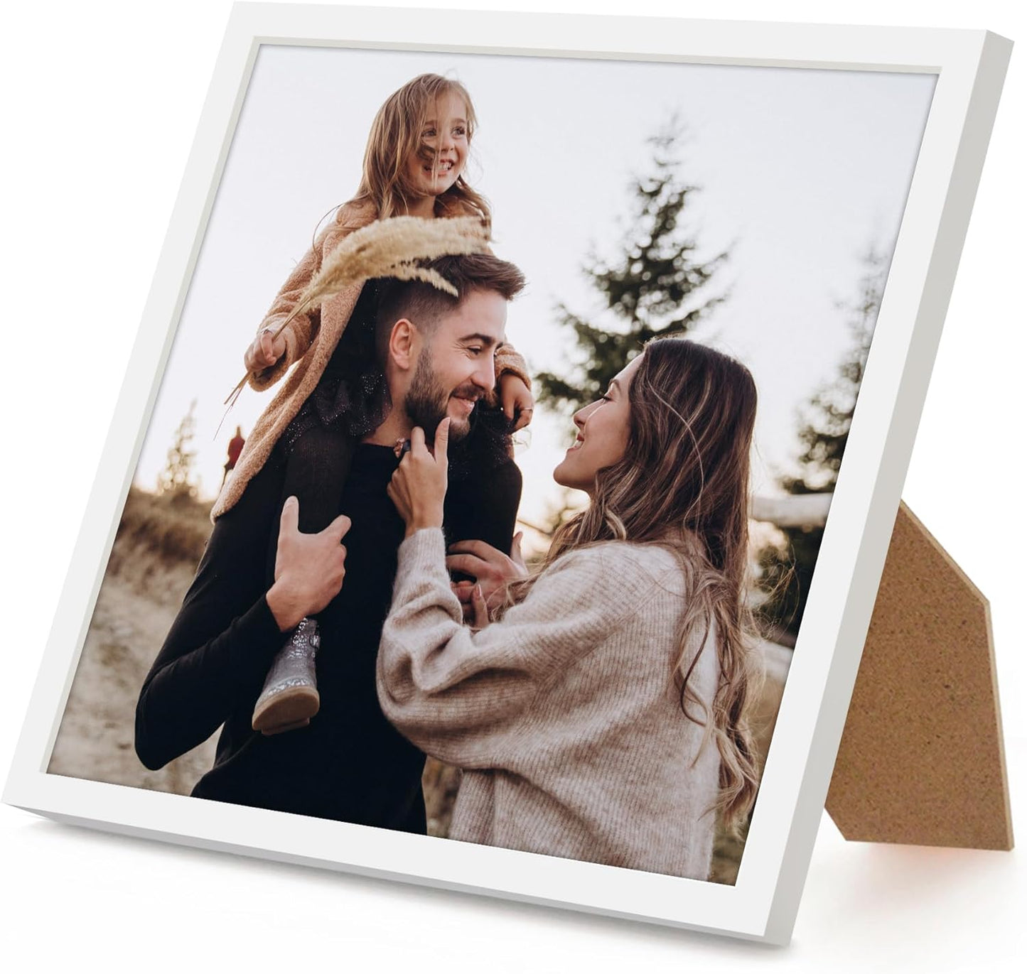 Americanflat 24x36 Poster Frame with Polished Plexiglass - Streamline Collection - Thin Border Picture Frame for Wall Display - Hanging Hardware Included - Black - Colors A