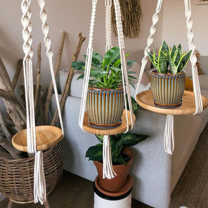Oairse Ceramic Pots for Indoor Plants, 4.9 +5.7 inch Set of 2 Brown Plant Pots with Drainage Holes and Saucers Texture Ceramic Planters Indoor Outdoor Flower Planters for Succulent