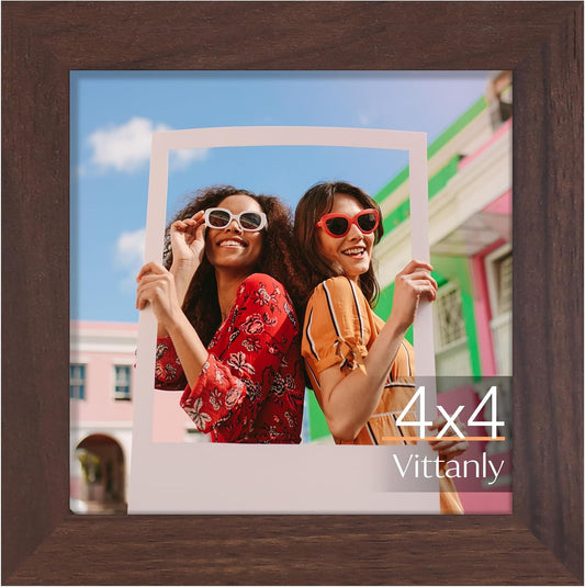 Vittanly 11x14 Picture Frame, Display Pictures 8x10 with Mat or 11x14 without Mat, Photo Frame for Wall Mounting, Black, 1 Pack - Colors B