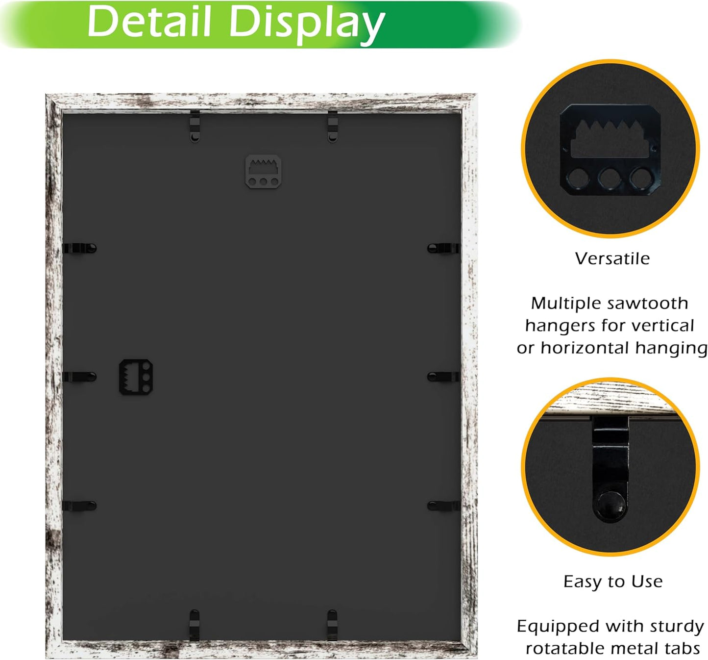 FrameWorks 11” x 14” Dark Oak Wooden Shadow Box Frame – Display Case with Soft Felt Back, Memory Box with Tempered Glass, Display Box with Elegant White Ball Push Pins, Wooden Flower Box