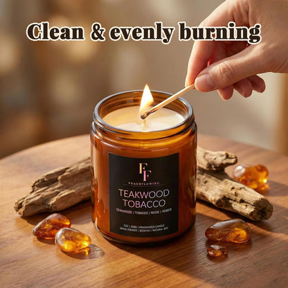 Scented Candles for Home Scented Aromatherapy Candles, 4 Pack 28 Oz Soy Wax Candle Gift Set Valentine's Day Gift for Women Men (Lavender/Vanilla//Sandalwood Rose/Moroccan Amber)