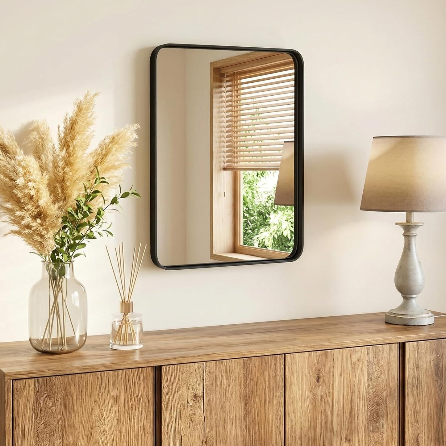 NEWBULIG Gold Round Wall Mirror 36 Inch, Bathroom Mirrors for Over Sink, Wall Decor for Bathroom, Entryway, Bedroom, Vanity