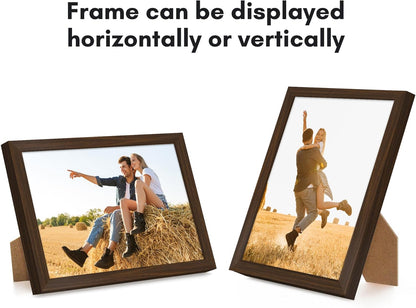 Americanflat 24x36 Poster Frame with Polished Plexiglass - Streamline Collection - Thin Border Picture Frame for Wall Display - Hanging Hardware Included - Black - Colors B
