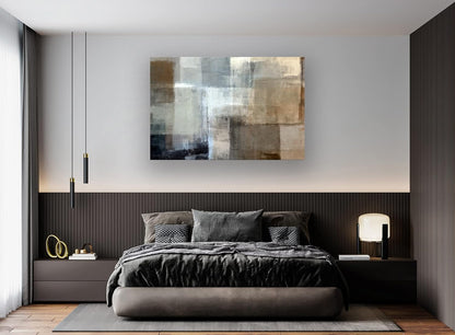 Baisuart S02250 Canvas Prints Wall Art Beach Sunset Ocean Waves Nature Pictures Stretched Canvas Wooden Framed for living Room Bedroom and Office
