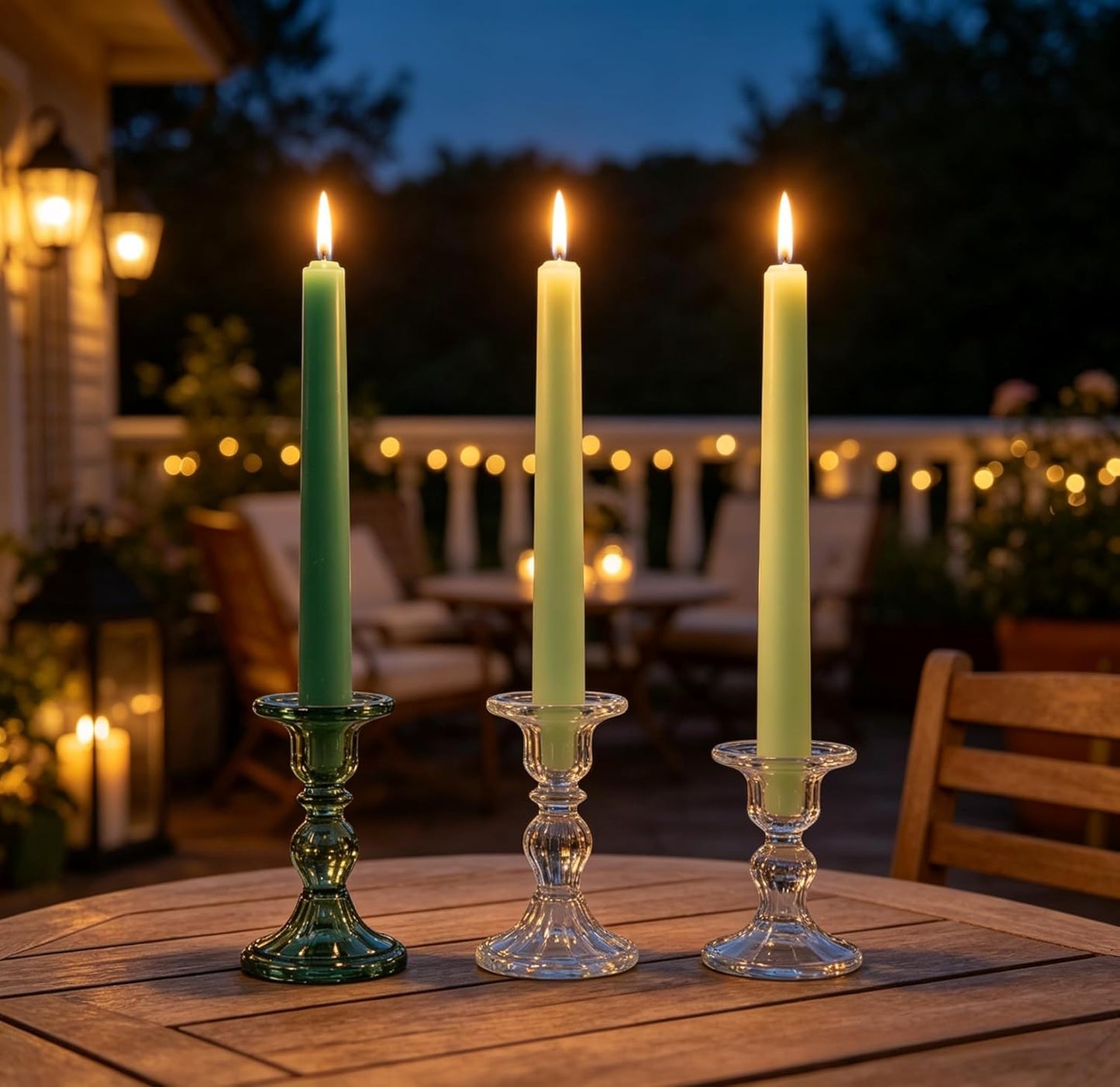 12-Pack Earth Tone Taper Candles, 10 Inch Unscented Dripless Candlesticks, Long-Lasting Burn Time of 7-8 Hours, Perfect for Fall Harvest Halloween Thanksgiving Dinners Parties and Home Décor