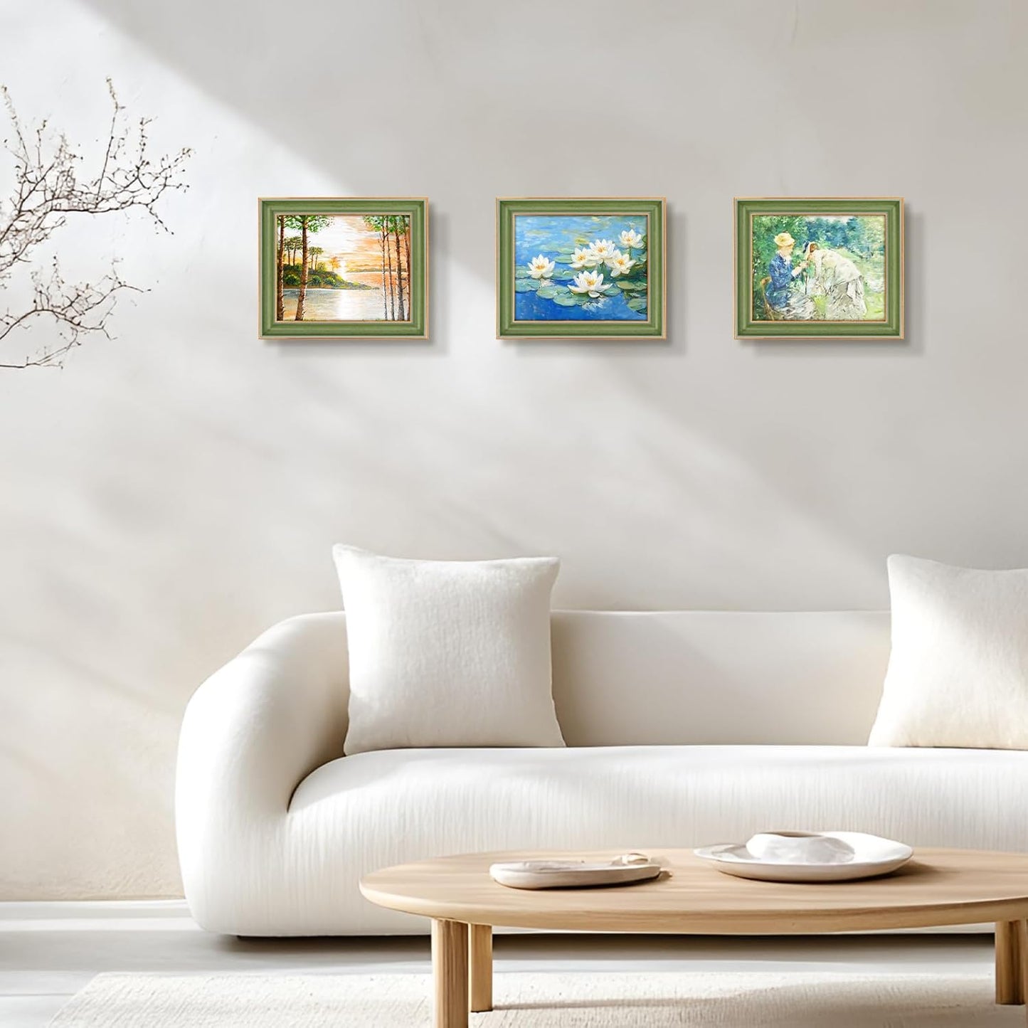 Golden State Art, 11x14 Photo Frame with Mat for Pictures 8x10 and Real Glass (Dark Gold Brown & Bronze Pewter Panel with White Color Mat, 1.25 Inch Frame Border)